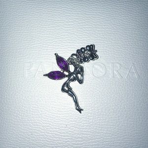Purple Fairy Pandora Charm